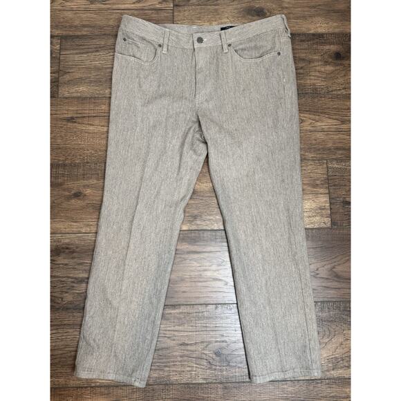 J. Hilburn Wool Dress Pants Mens Gray Formal Corporate Professional Soft Sz XL - Picture 1 of 9